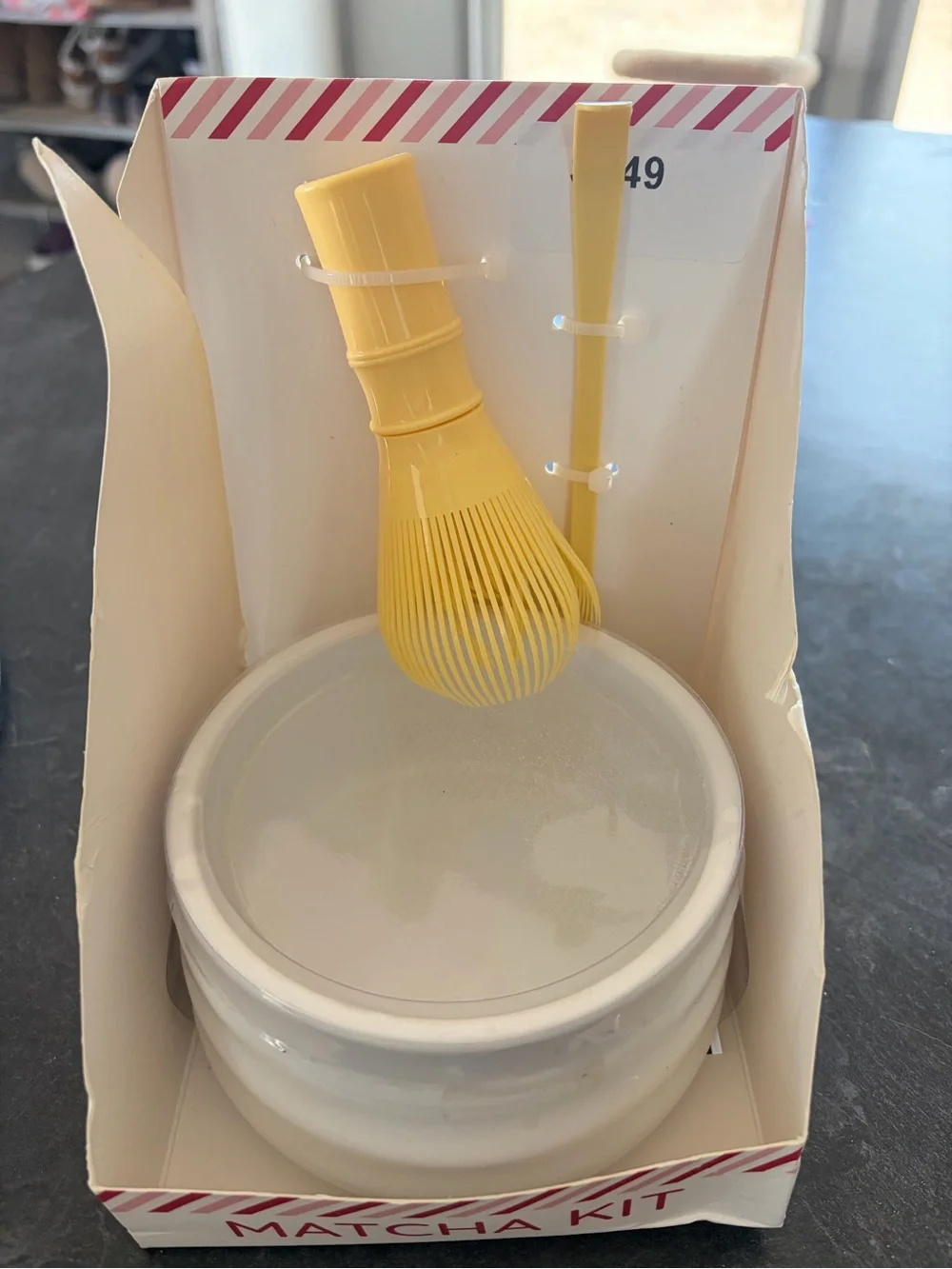 Brand new: Matcha Kit with Yellow Whisk and Spoon